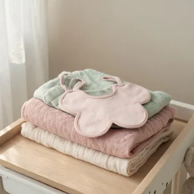 flower baby bib infants